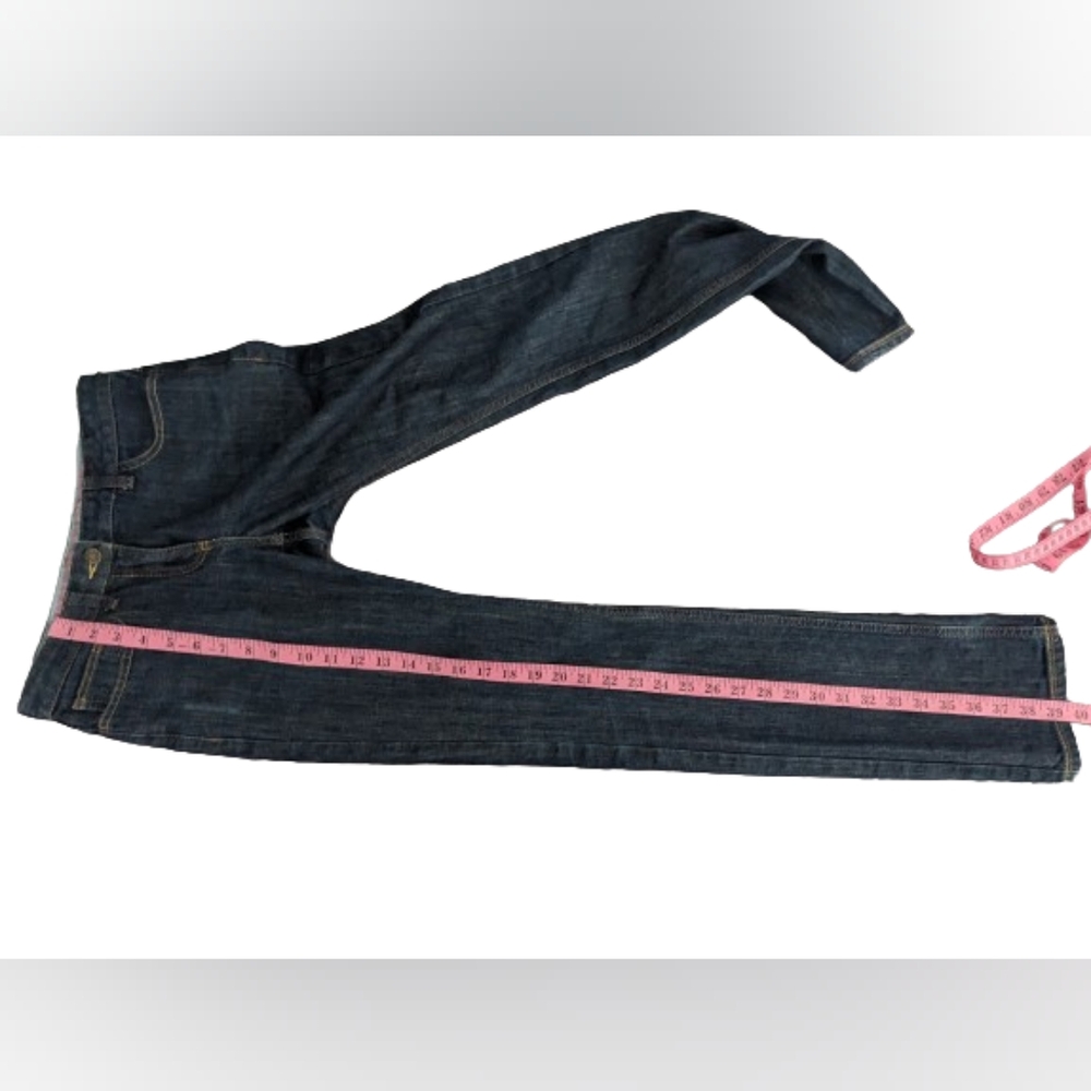 Boden Straight Leg Jeans Dark Wash View 6